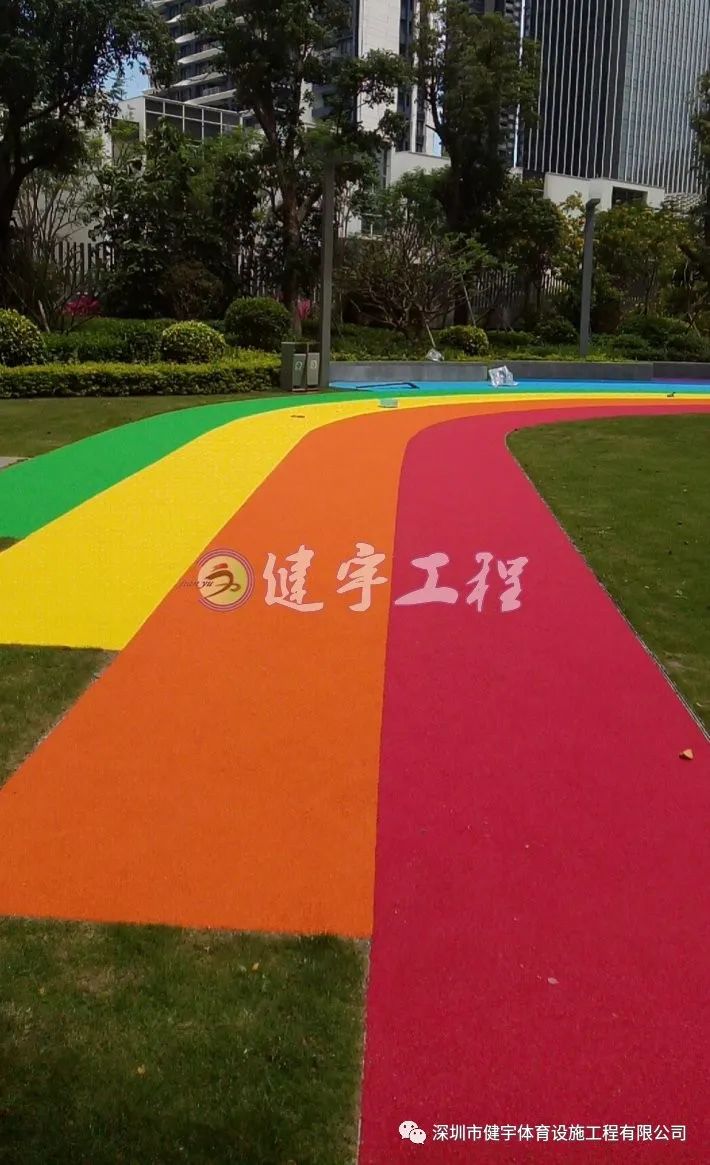 EPDM塑胶颗粒施工-深圳市南山区半岛城邦游乐场地面改造工程